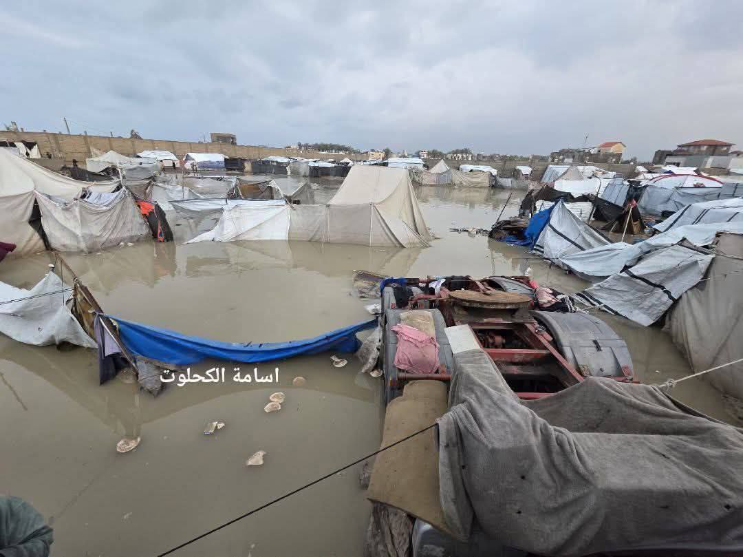 ظروف قاسية.. مخيم عسقلان للنازحين في دير البلح وسط قطاع…