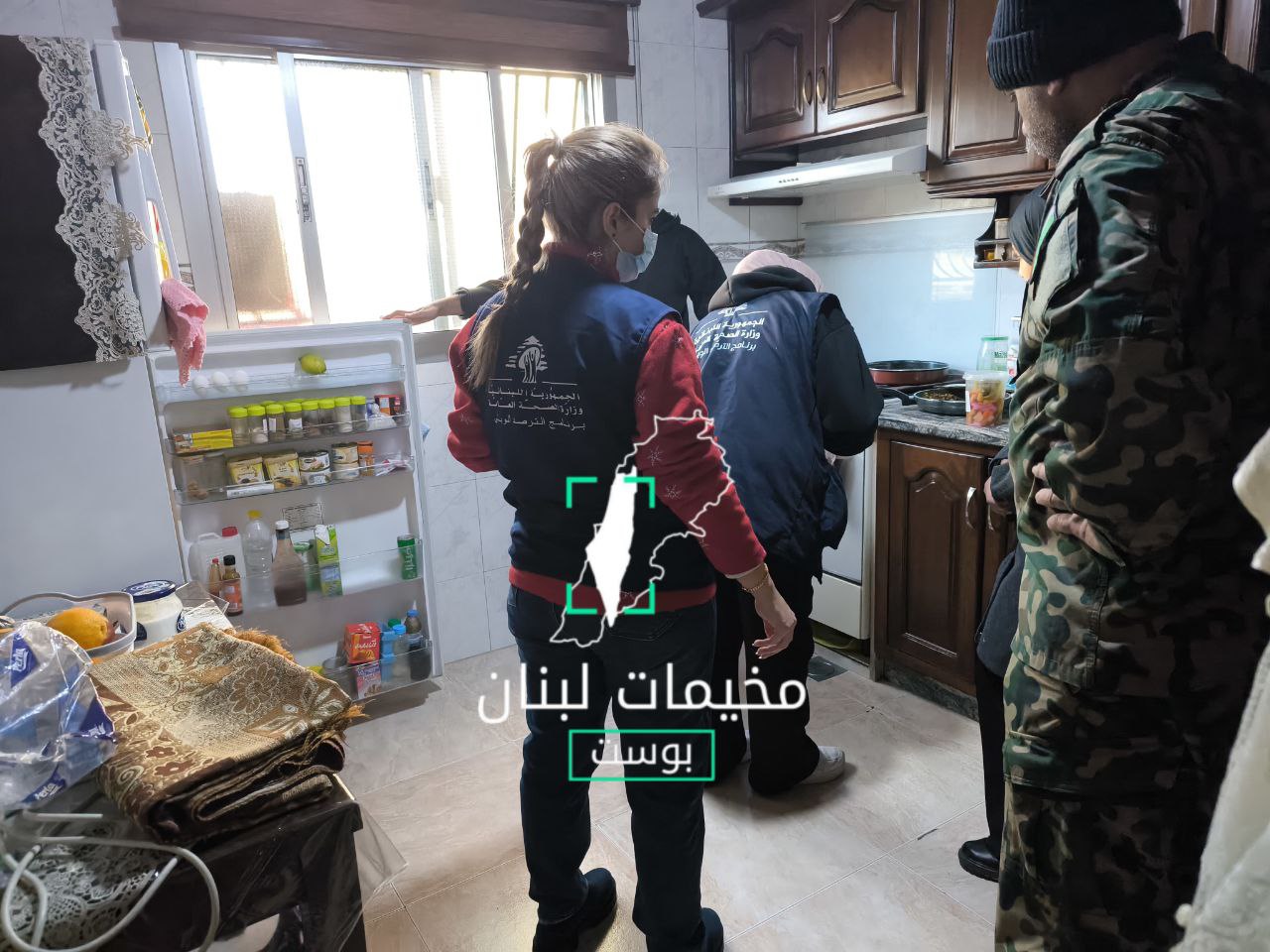 خاص مخيمات لبنان بوست|| حضر فريق من وزارة الصحة اللبنانية…