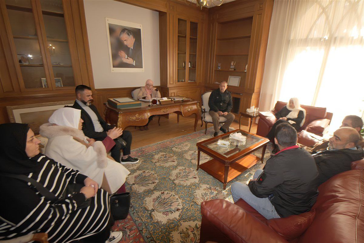 🔴 استقبلت السيدة بهية الحريري في دارتها بالهلالية وفدًا من…