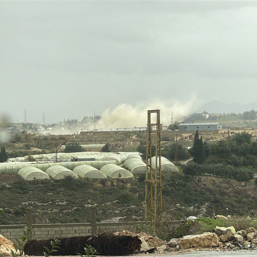 غارة صهيونية تستهدف بلدة تبنا جنوبي لبنان