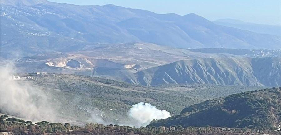 غارة صهيونية تستهدف بلدة القطراني جنوبي لبنان