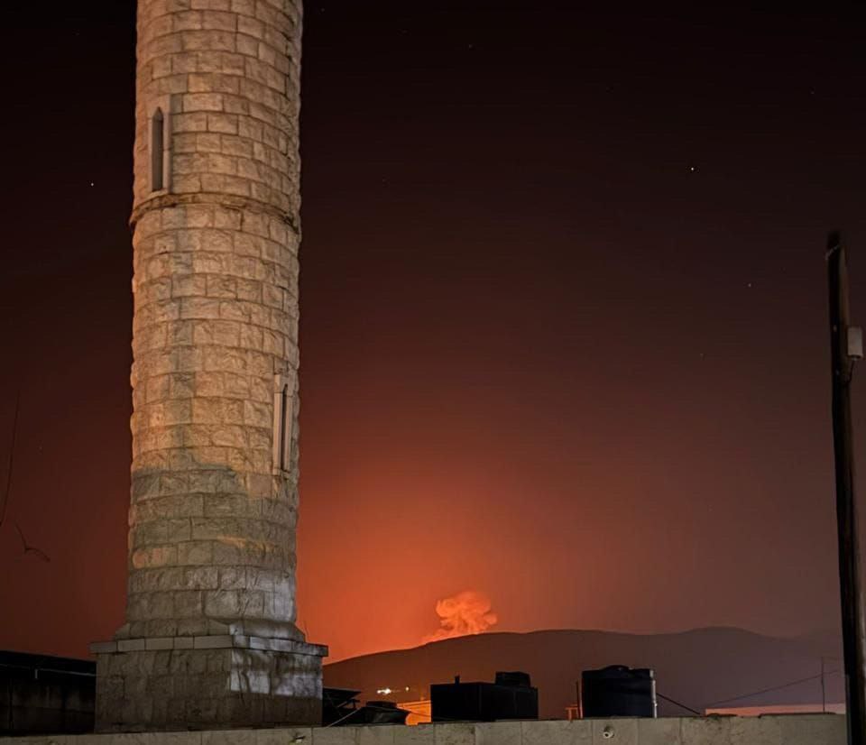 غارات إسرائيلية تستهدف منطقة الريحان الجنوبية