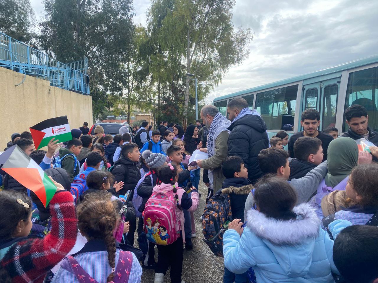 من فعاليات اليوم الوطني الفلسطيني في مدارس تجمعات الساحل جنوب…