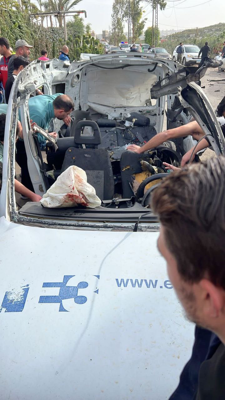 المسيّرة استهدف سيارة بين بلدتي عبا والدوير قضاء النبطية جنوب…