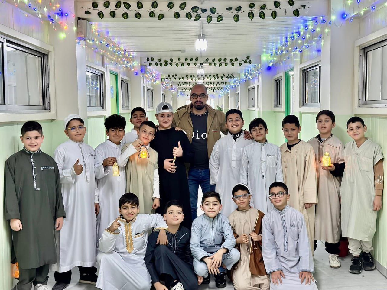 من أجواء استقبال شهر رمضان في مدرسة نهر الأردن في…