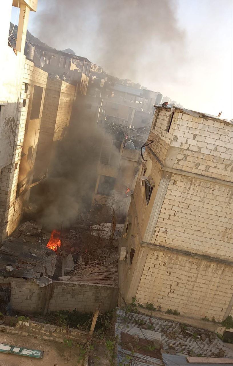 غارة للعدو الاسرائيلي تستهدف مخيم عين الحلوة في مدينة صيدا…