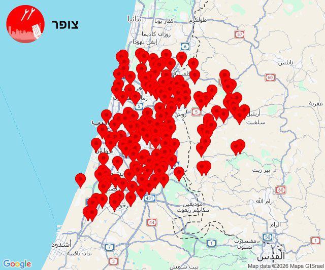 عاجل || انفجارات قوية ومتتالية بعد وصول رشقة صواريخ ثانية…