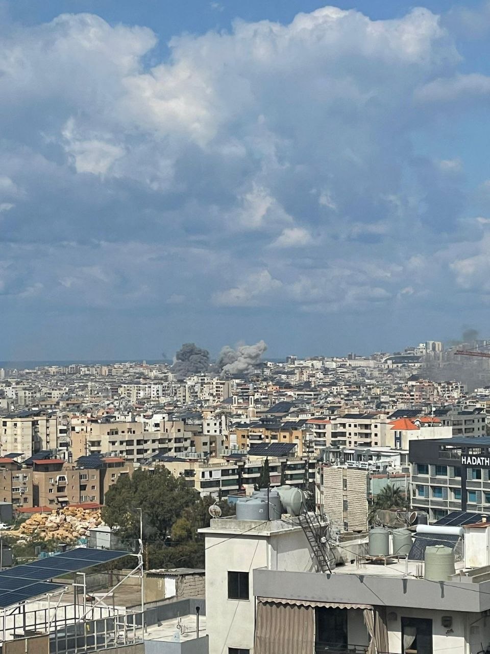 غارتان من جيش الاحتلال استهدفتا مبنيين في حارة حريك قرب…