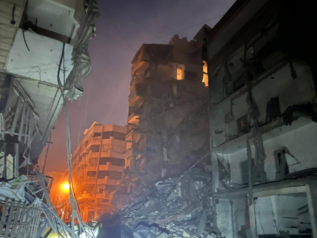 سلسلة غارات استهدفت الضاحية الجنوبية لبيروت، إلى جانب مناطق في…