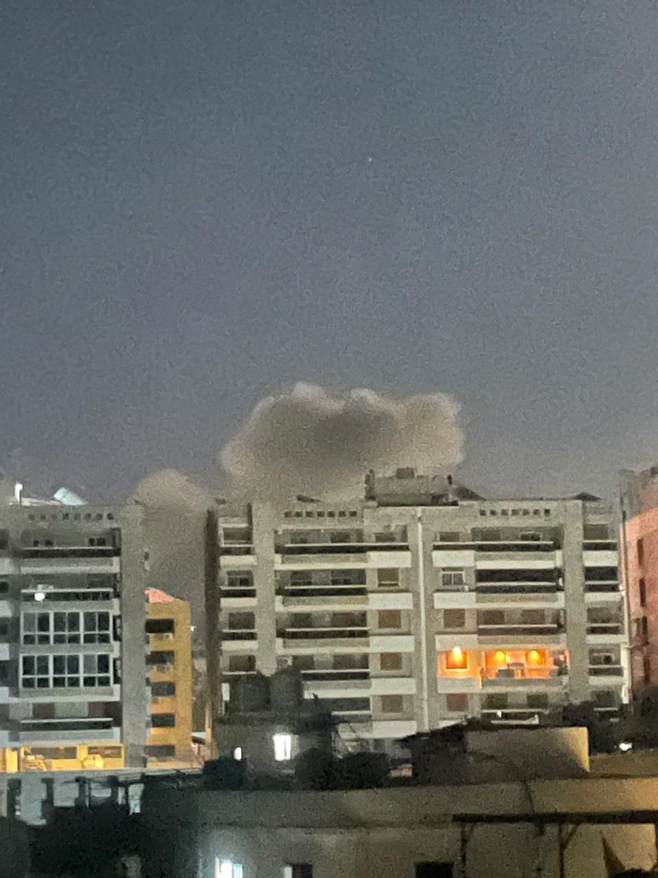 🚨 غارة صهيونية تستهدف الضاحية الجنوبية لبيروت.