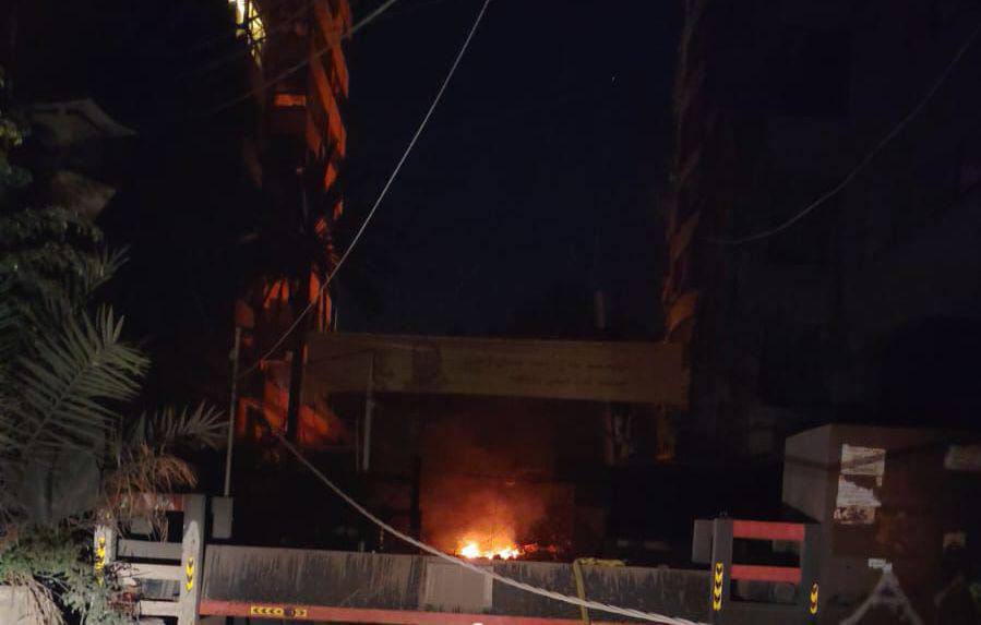 الغـارة التي نفذها الطيران الحـ.ـربي استهــدفت منطقة تحويطة الغدير …