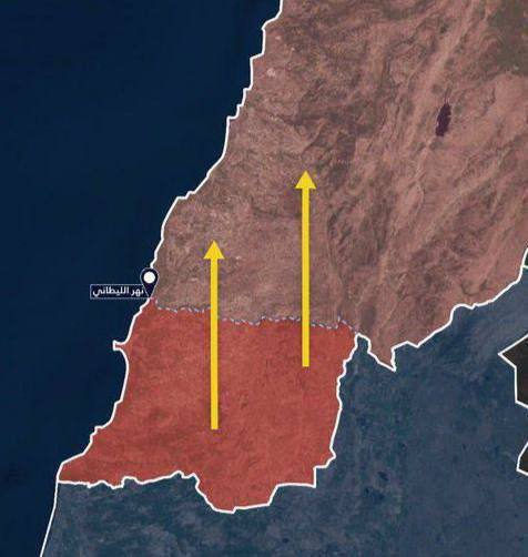 الاحتلال ينذر سكان مناطق جنوب نهر الليطاني ويطالبهم بالتوجه شمالا.