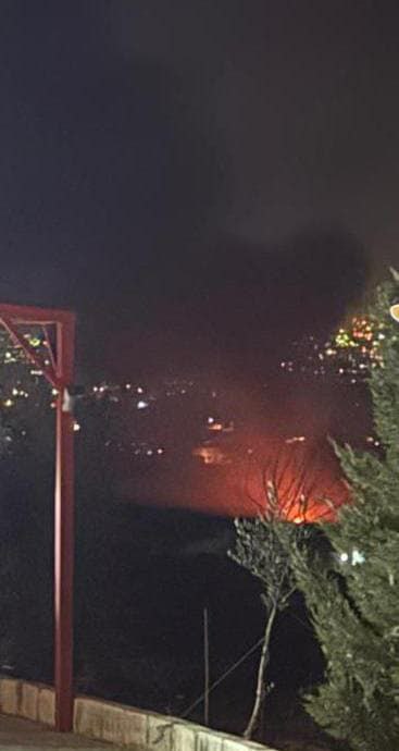 شهيدان سوريان في الغارة الصهيونية على حفارة في جرود بريتال…