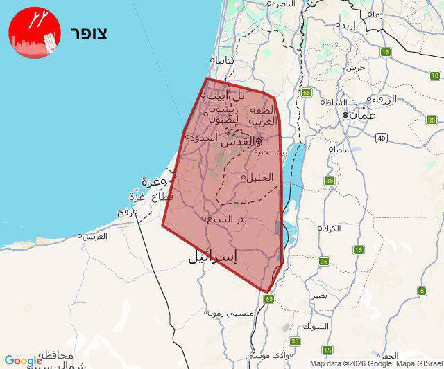 رصد إطلاق صواريخ إضافية من إيران تجاه تل أبيب والقدس…