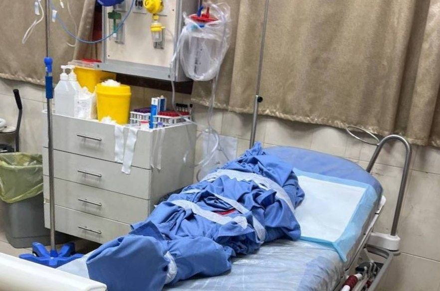 🚨 مجزرة جديدة.. جثمان أحد الأطفال الذين استشهدوا في مجزرة…