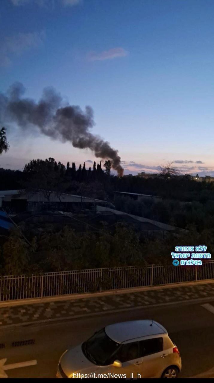 🚨 منصة للمستوطنين: سقوط صاروخ أو طائرة مسيرة في “نهاريا”،…