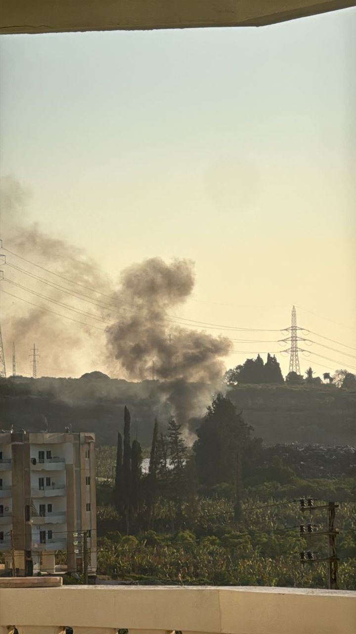 غارة تستهدف سيارة في الغازية صيدا جنوب لبنان