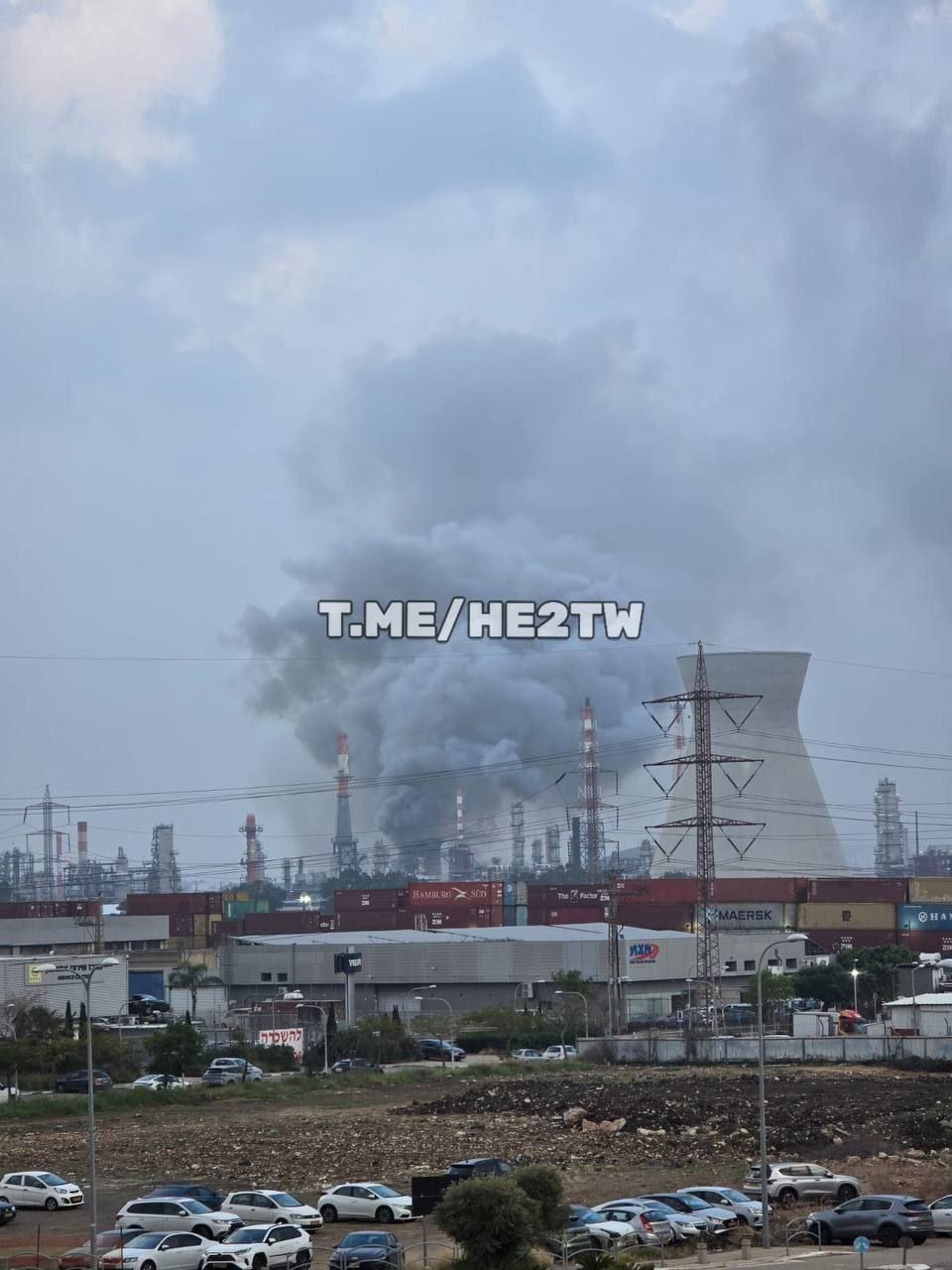 عاجل || مصادر عبرية: سقوط صاروخ على حيفا المحتلة.