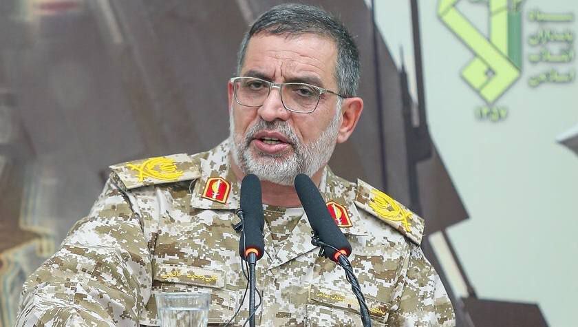 التلفزيون الإيراني: استشهاد علي محمد نائيني المتحدث باسم الحرس الثوري