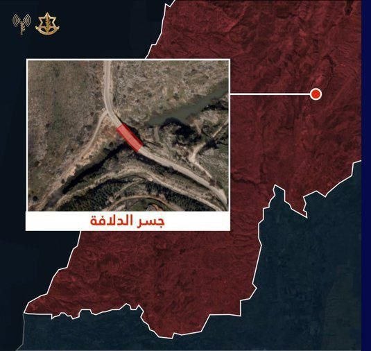 عاجل || جيش الاحتلال يهدد بقصف جسر الدلافة في جنوب…