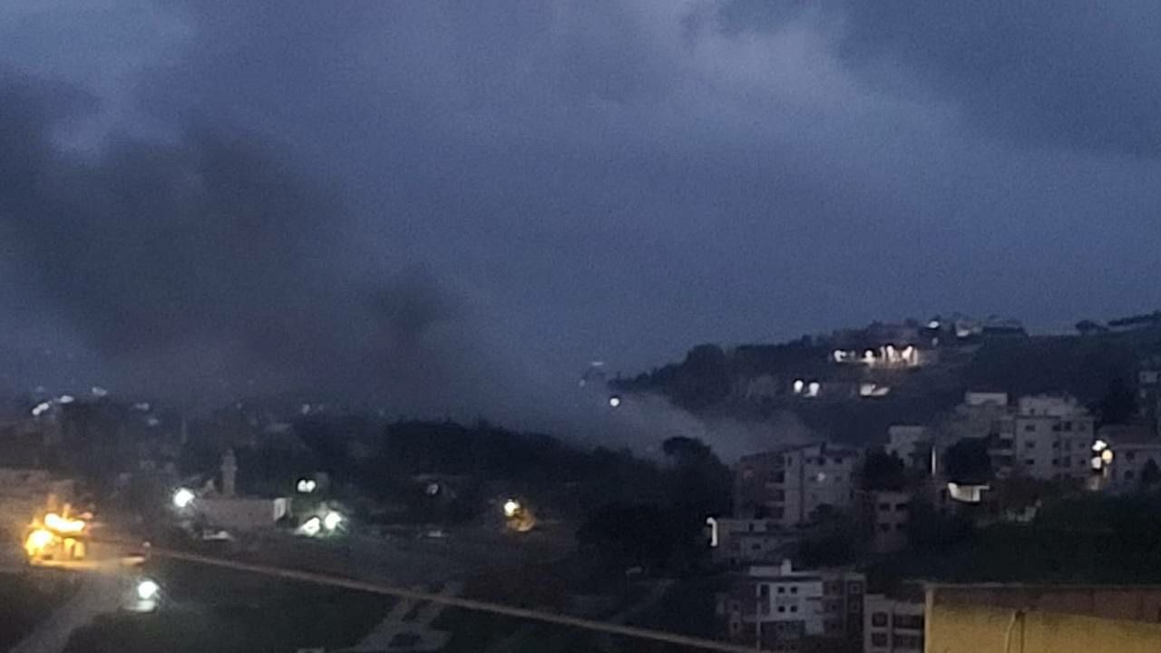 ‏غارة للعدو الاسرائيلي تستهدف حي الراهبات في مدينة النبطية جنوبي…