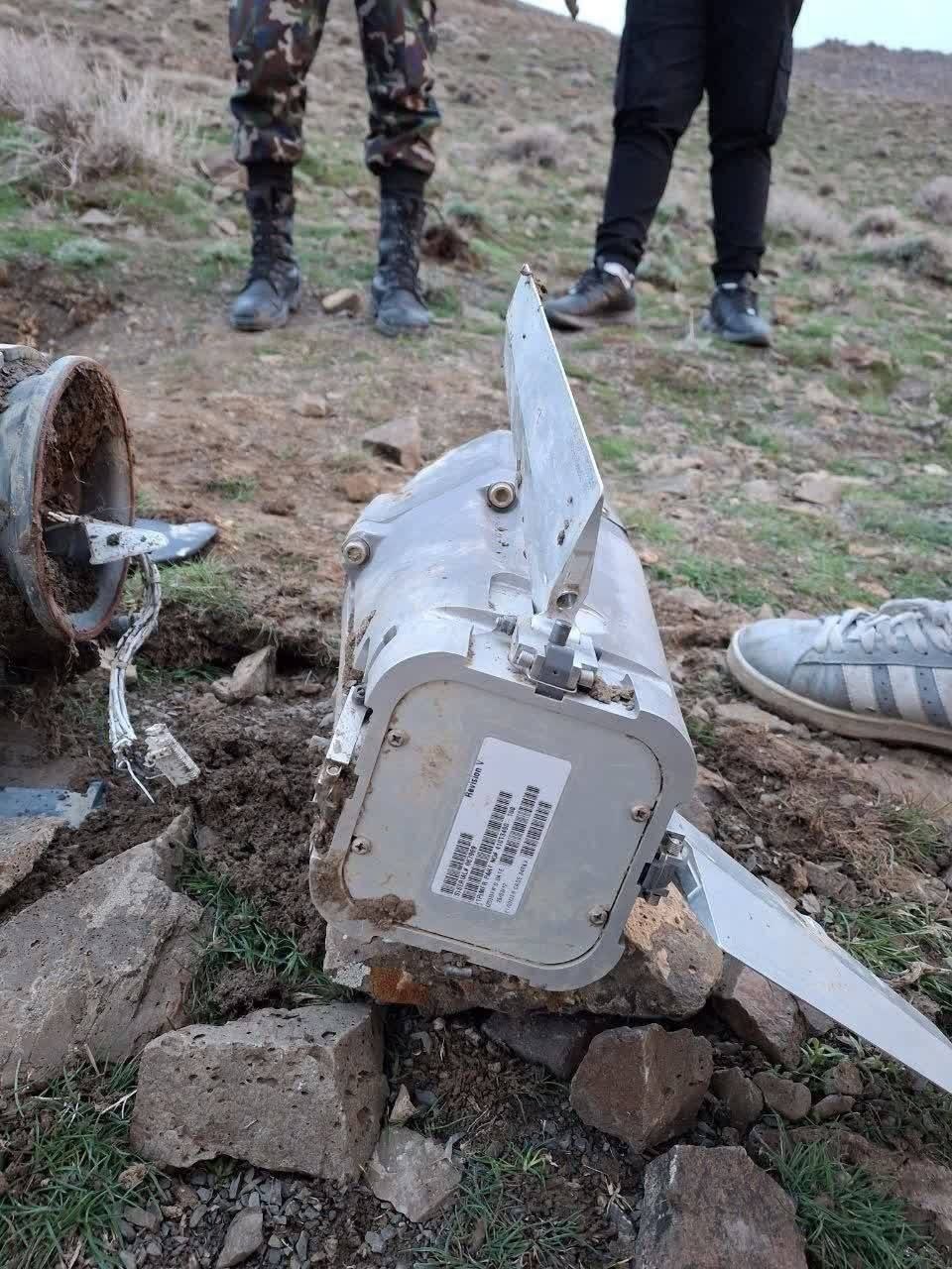 صور متداولة لصاروخ كروز الأمريكي الذي أسقطته إيران