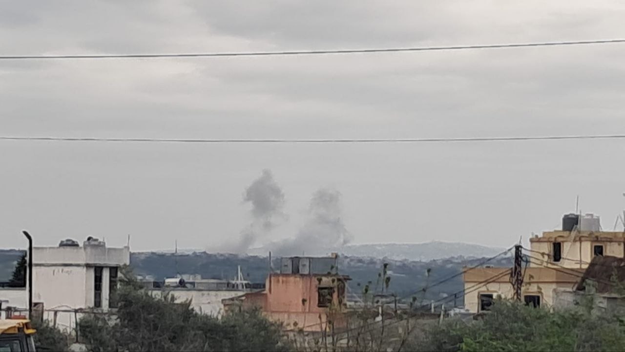 طيران الاحتلال يشن غارتين على بلدة الزرارية جنوب لبنان