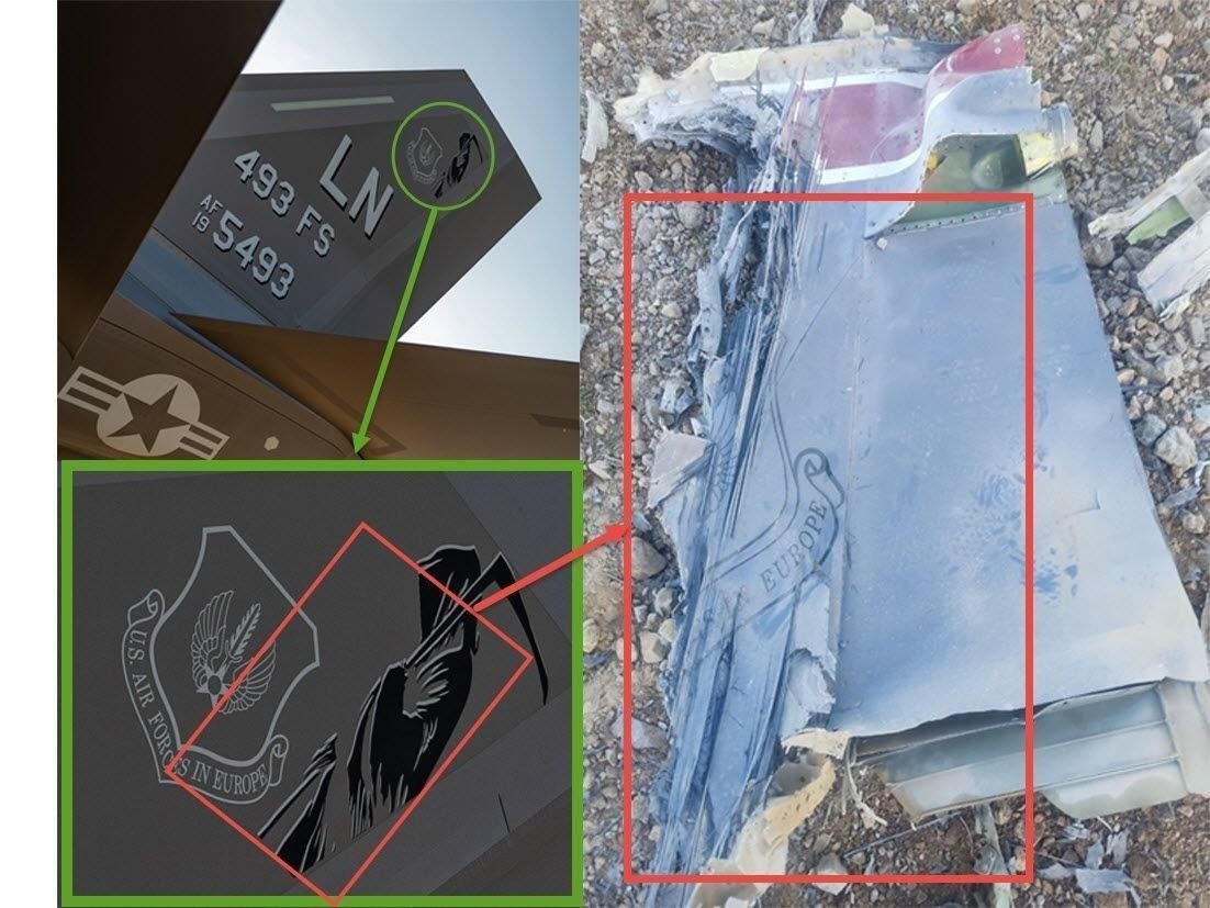 وكالة فارس الإيرانية: حطام المقاتلة F-35 التي أسقطها الحرس الثوري…