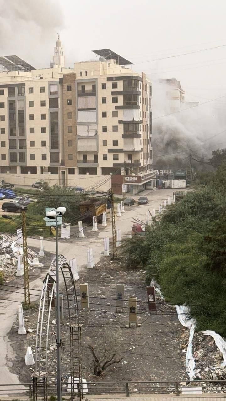 الغارة استهدفت حي الأميركان في الضاحية الجنوبية لبيروت