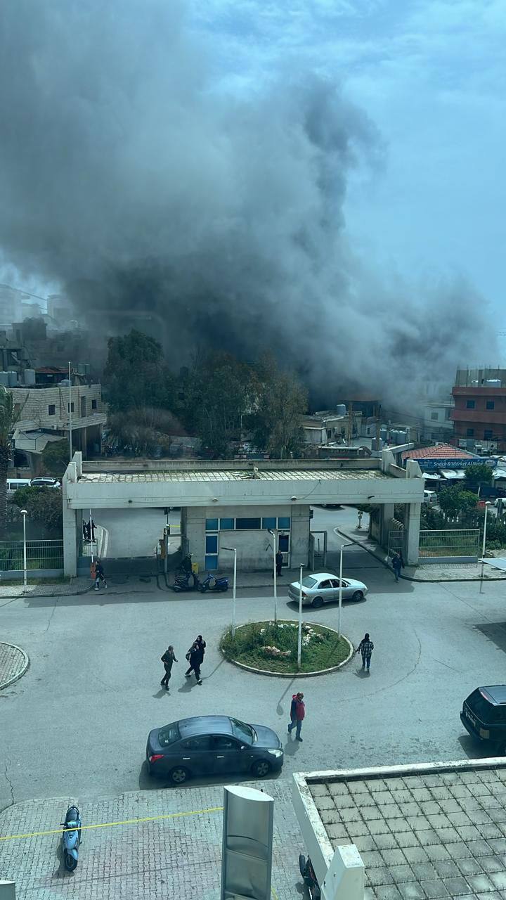 الغارة الإسرائيلية استهدفت منطقة الجناح في بيروت