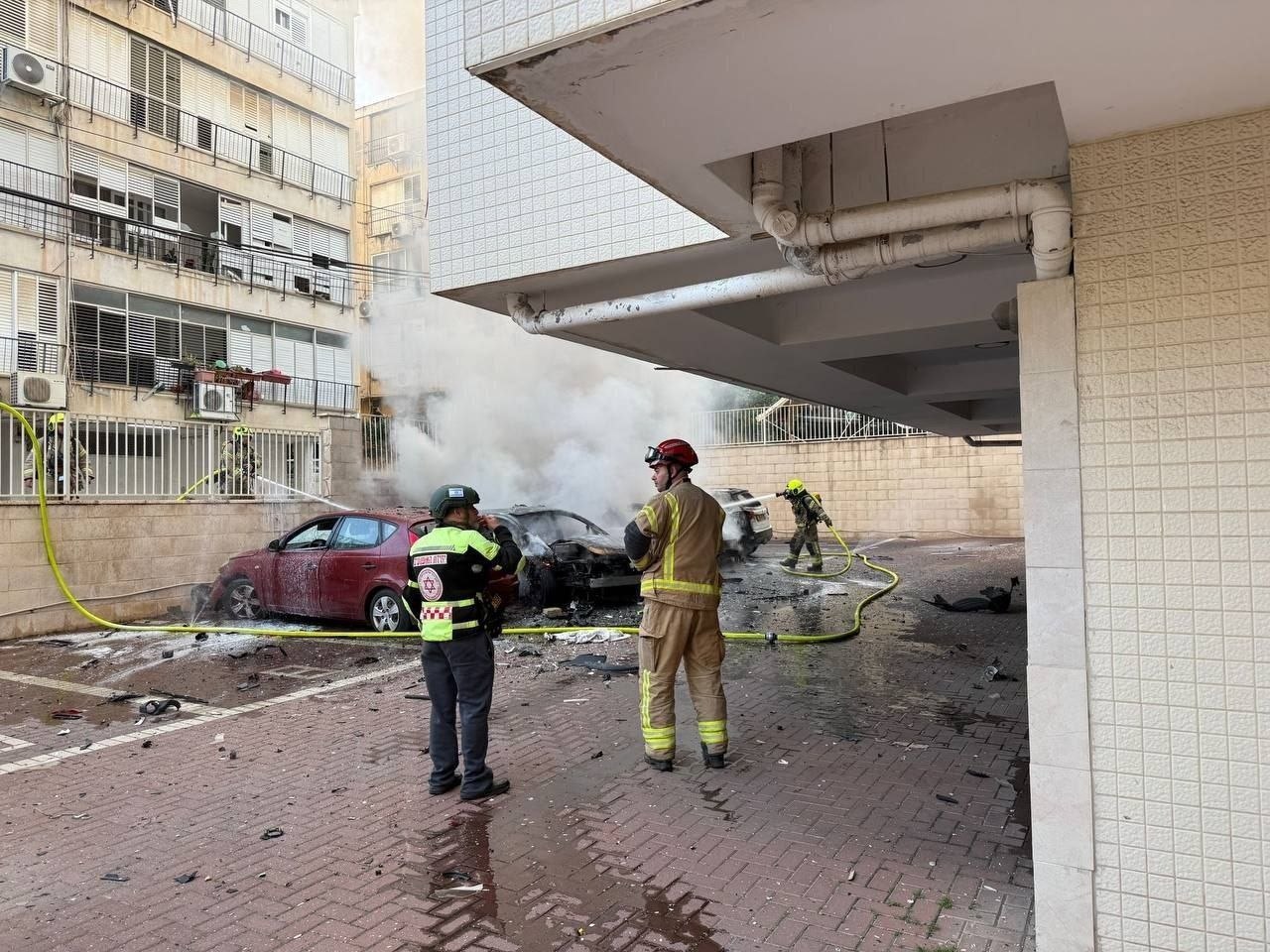 الإسعاف “الإسرائيلي”: 7 إصابات إثر القصف الإيراني على تل أبيب…