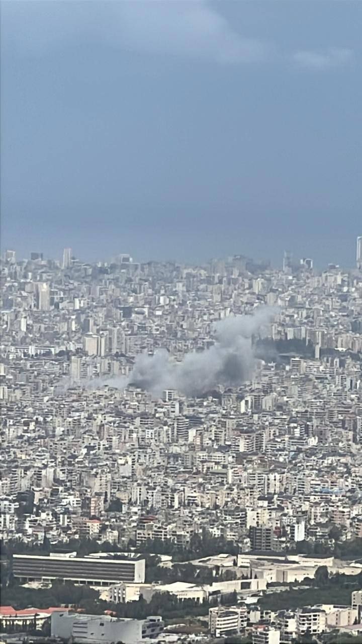 طيران الاحتلال يشن غارة على الضاحية الجنوبية لبيروت