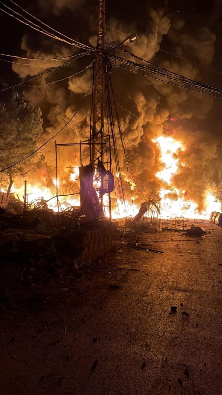 🚨 غارة صهيونية تستهدف بلدة جبشيت جنوبي لبنان