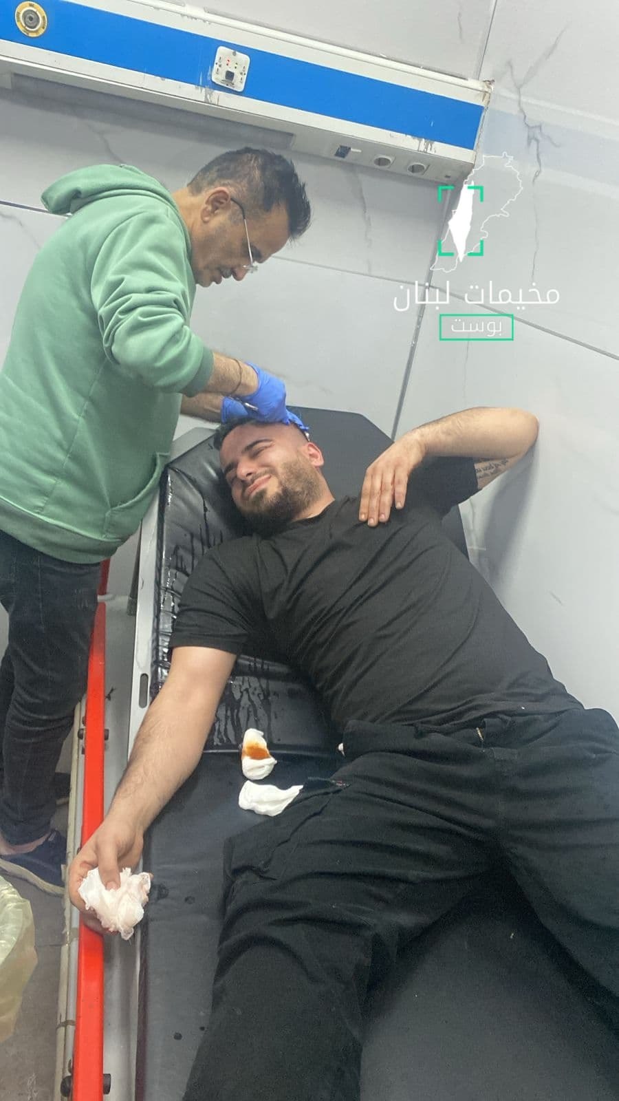 🚨 إصابة ابن مخيم برج البراجنة الشاب جميل يعقوب بشظايا…