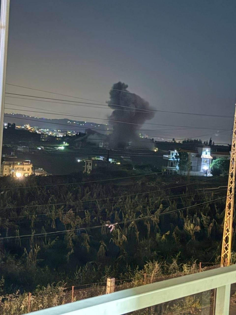 غارة إسرائيلية على بلدة البازورية جنوبي لبنان