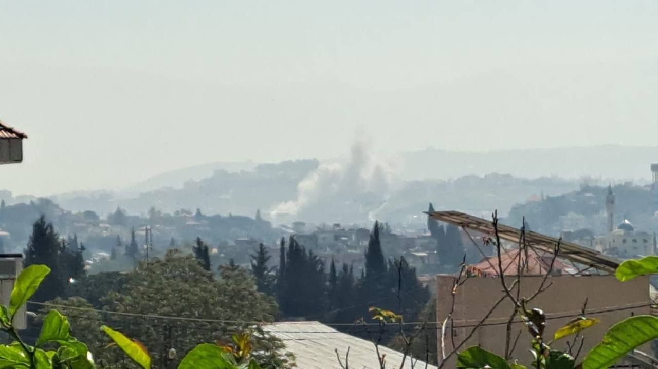 طيران الاحتلال يشن غارة على بلدة تول قضاء مدينة النبطية…