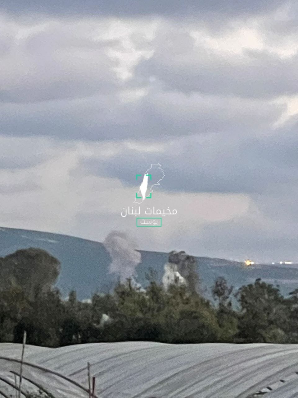 غارات للعدو الاسرائيلي تستهدف بلدة القليلة قضاء صور جنوبي لبنان