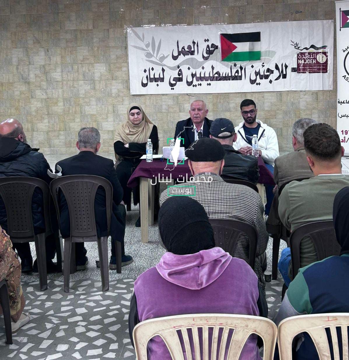 أقام الائتلاف اللبناني الفلسطيني لحملة حق العمل للاجئين الفلسطينيين في…