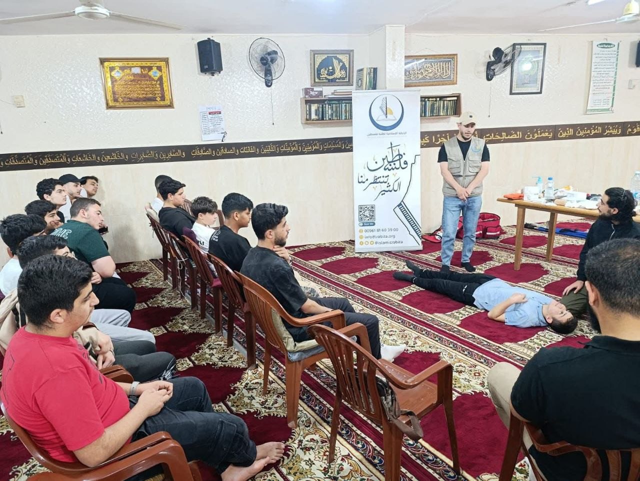 الرابطة الإسلامية لطلبة فلسطين تنفّذ دورة للإسعافات الأولية في مدينة…