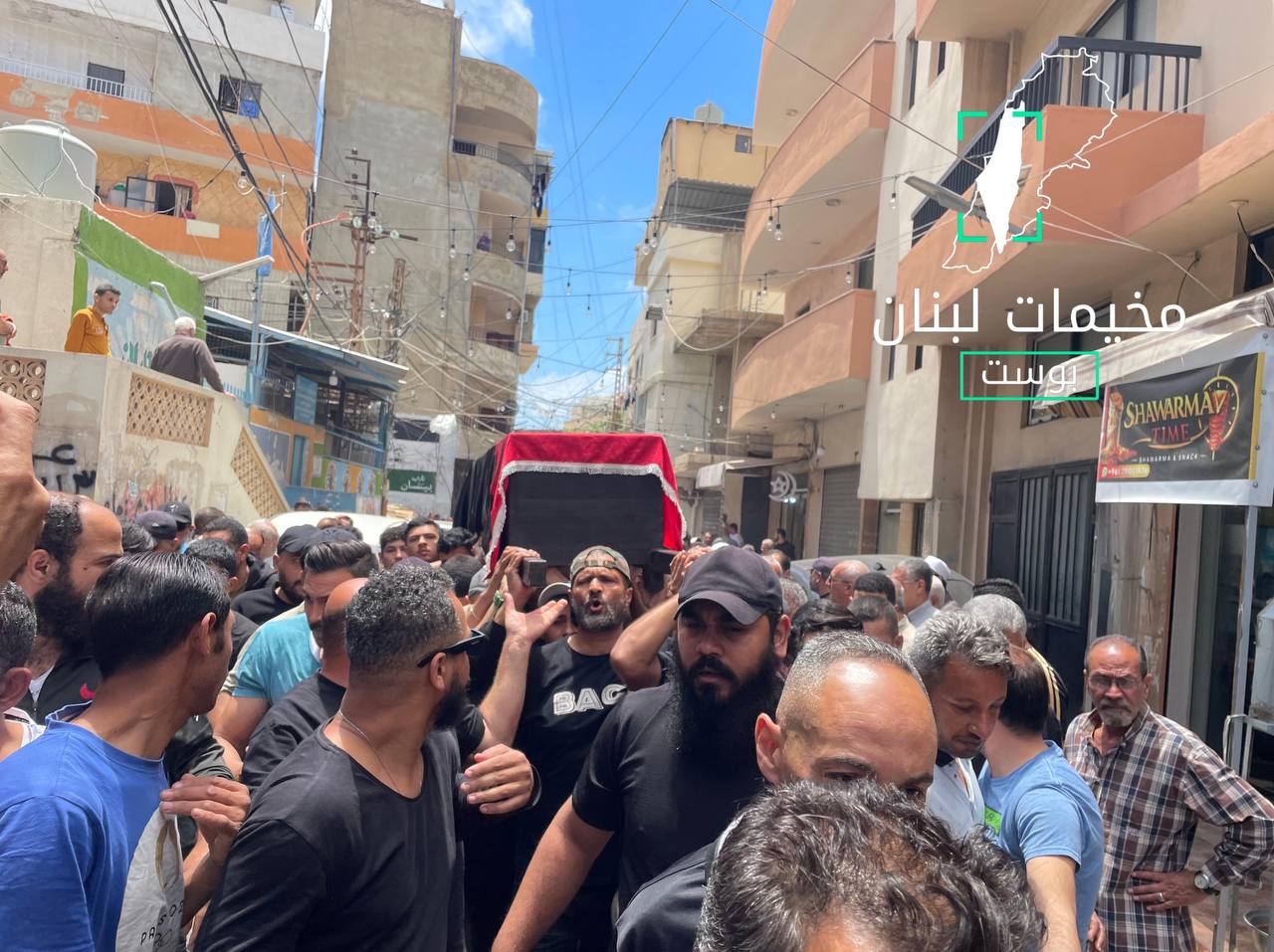 مشاهد من تشييع جثمان الشهيد ماهر سليمان، الذي ارتقى جراء…