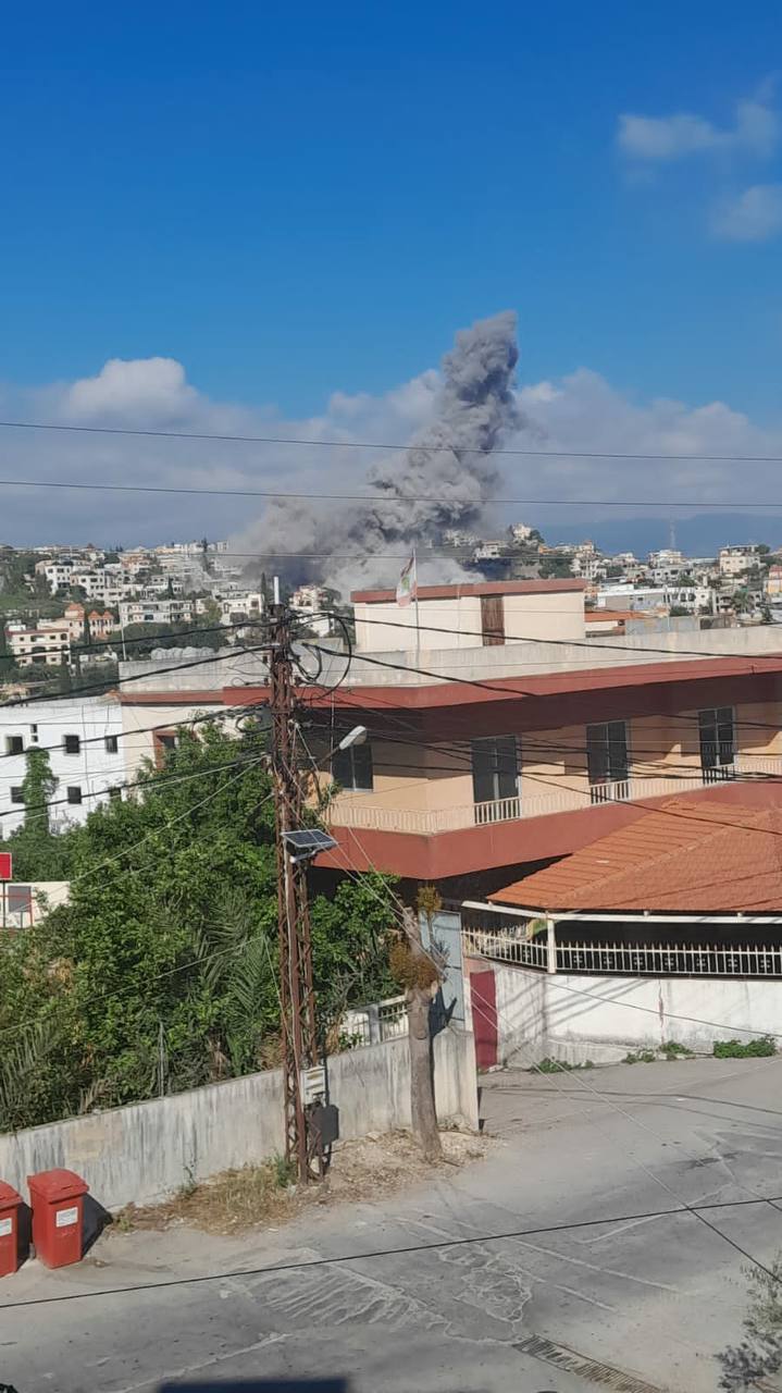 غارة تستهدف بلدة المروانية جنوبي لبنان