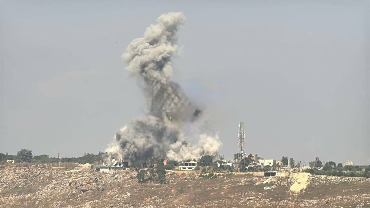 غارة للعدو الاسرائيلي تستهدف ارنون الشقيف جنوب لبنان