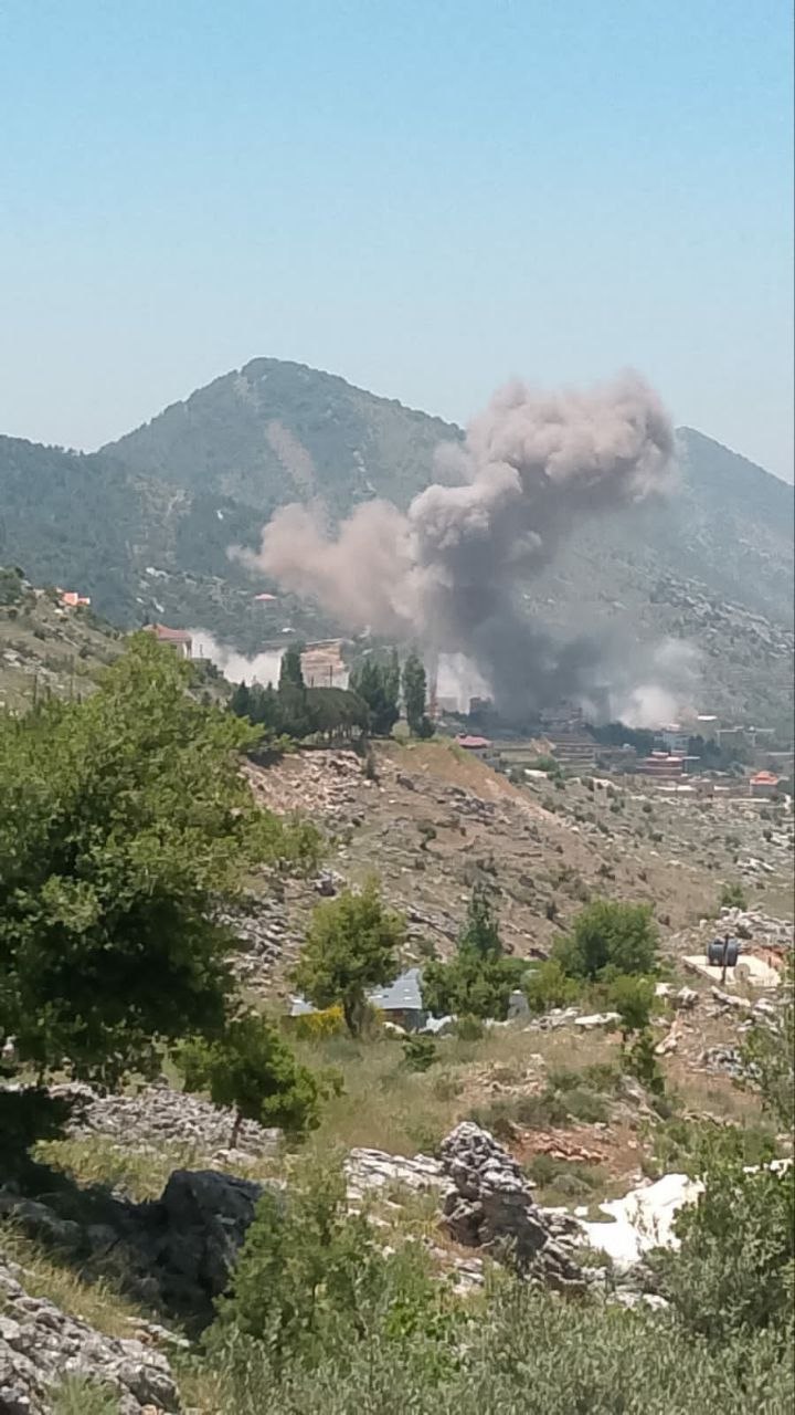 غارة جديدة استهدفت بلدة كفرحونة جنوب لبنان