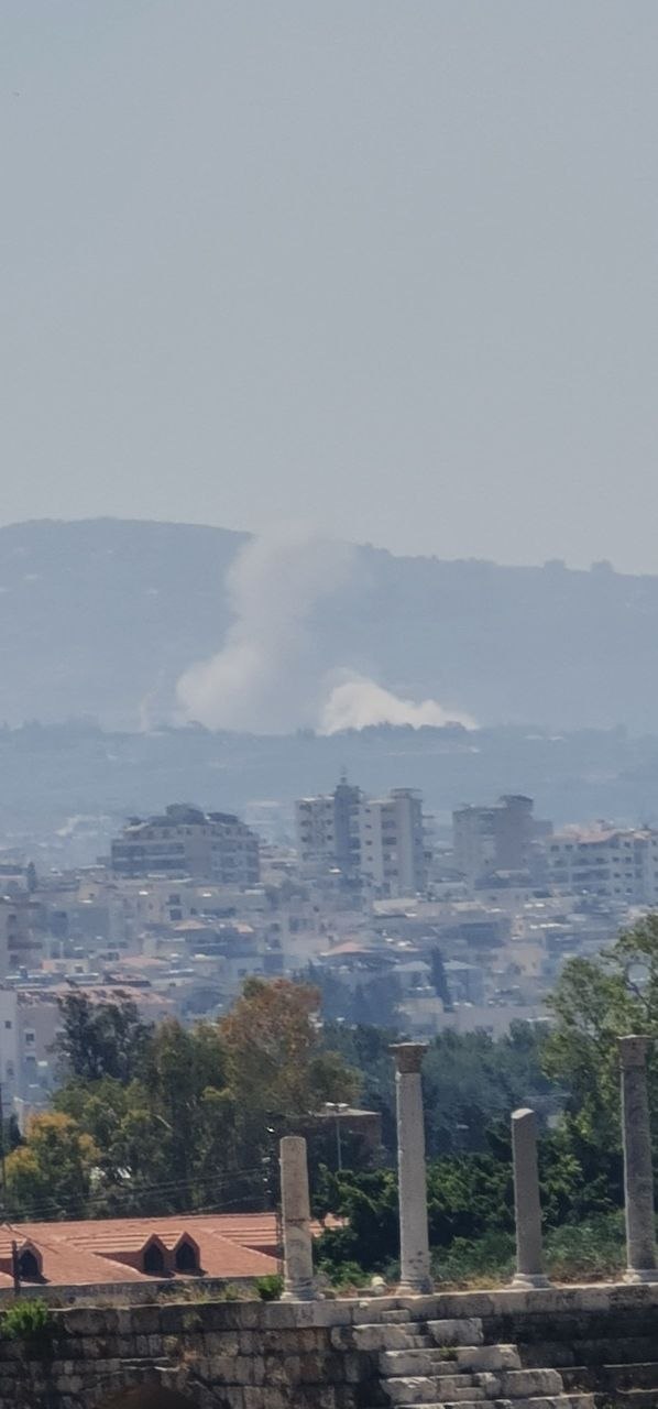 غارة صهيونية على بلدة صديقين في قضاء صور جنوبي لبنان