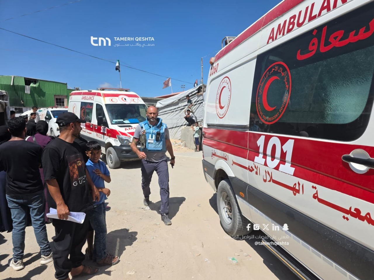 منظمة الصحة العالمية تنسّق عملية إجلاء 87 جريحًا ومرافقًا من…