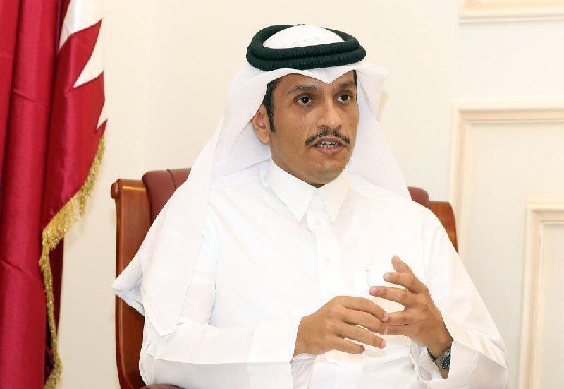 رئيس الوزراء وزير الخارجية القطري، محمد بن عبد الرحمن آل…
