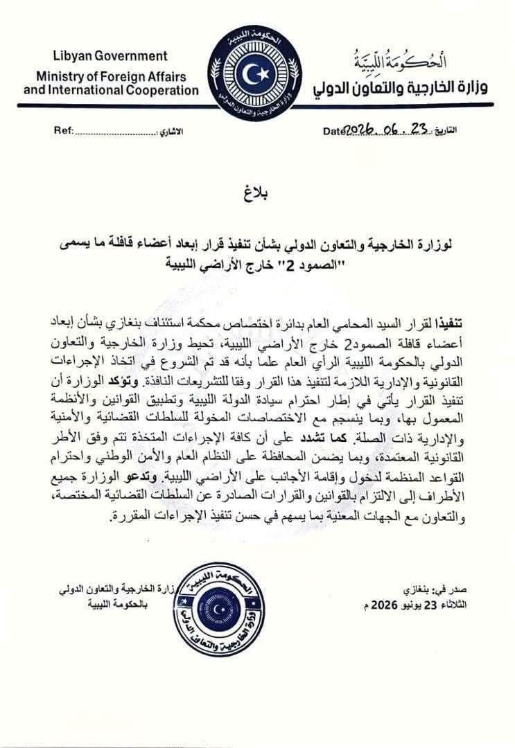 أصدرت حكومة بنغازي قرار بإبعاد الناشطين العشرة المحتجزين لدى شرق…