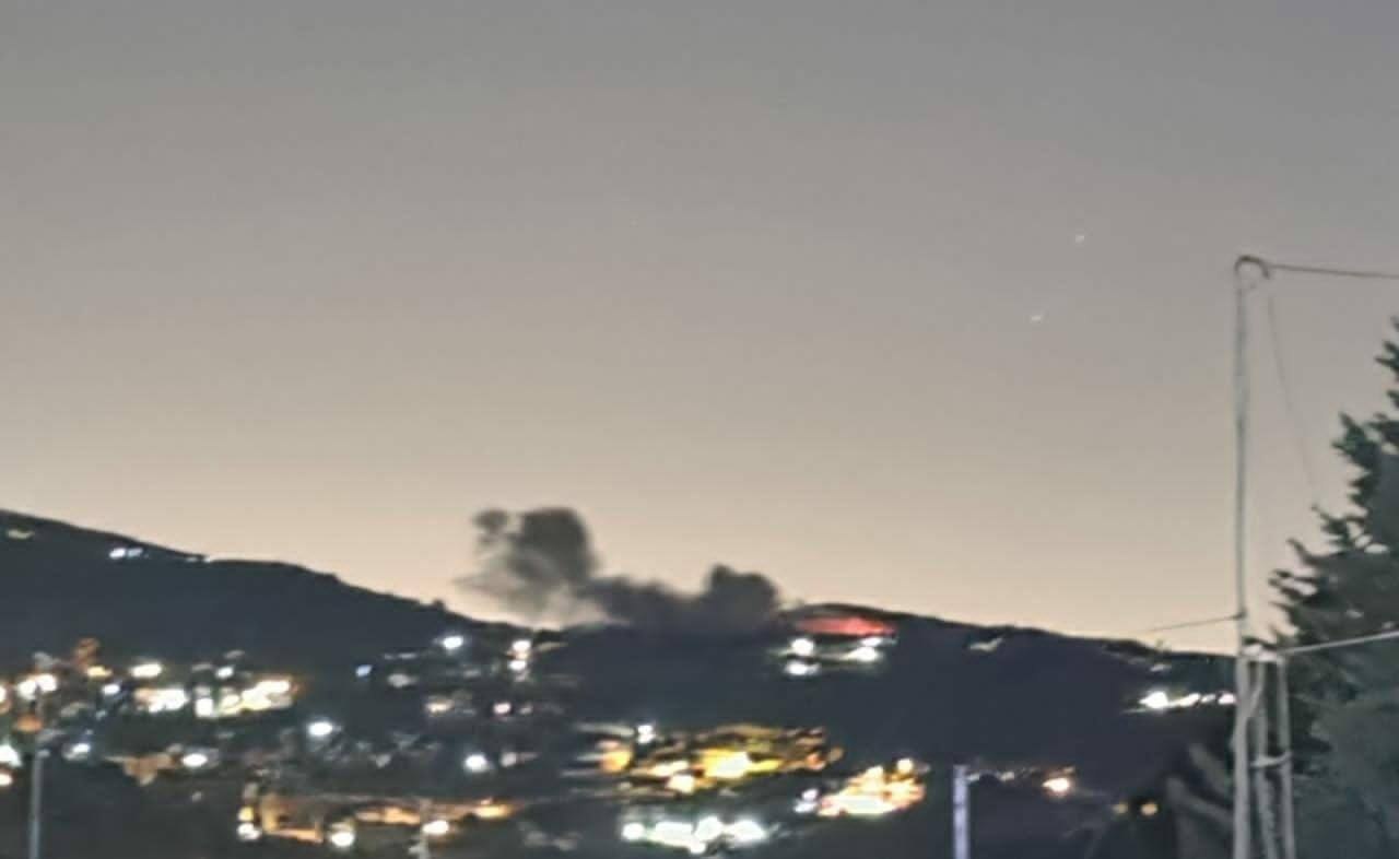 العدو الاسرائيلي ينفذ تفجيراً في بلدة حداثا جنوب لبنان