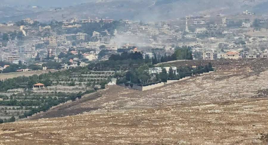 قصف مدفعي يستهدف بلدة كفرتبنيت جنوبي لبنان