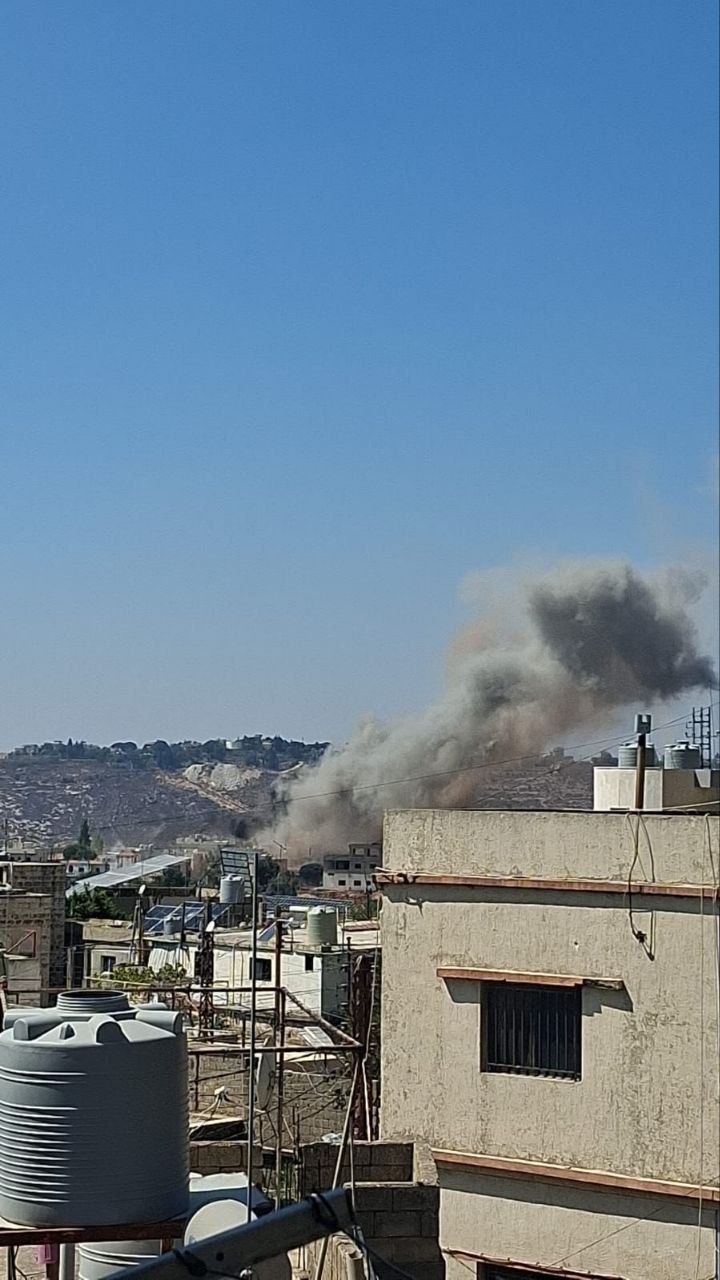 طيران الاحتلال يشن غارة على بلدة عربصاليم جنوبي لبنان